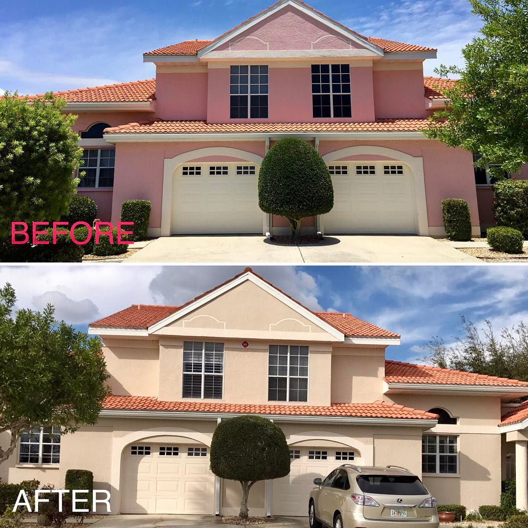 Isles Garden Villas Condominiums - Peacock Painting exterior painting project